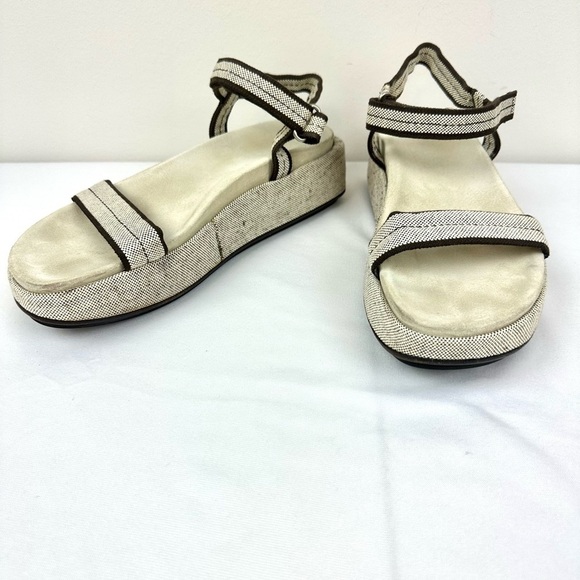 Vintage Prada Platform Velcro Sandals Size 10 - Picture 11 of 14